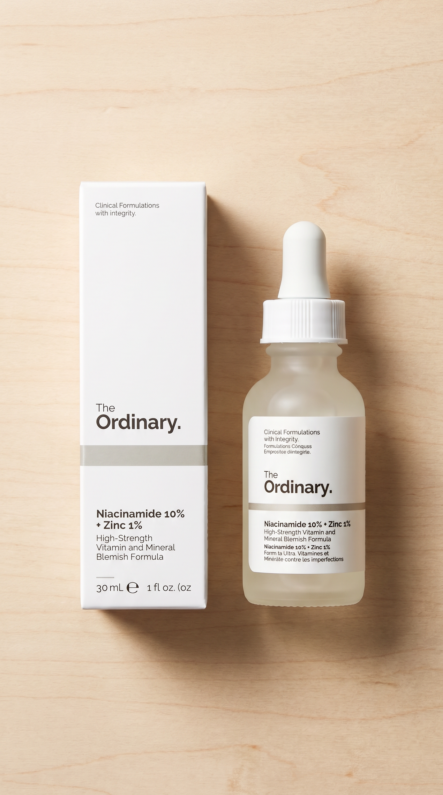 Niacinamida 10% The Ordinary Piel Uniforme y Sin Imperfecciones